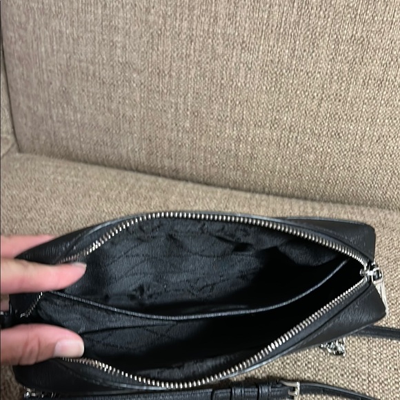 Michael Kors Black Crossbody with Chain - Picture 4 of 7